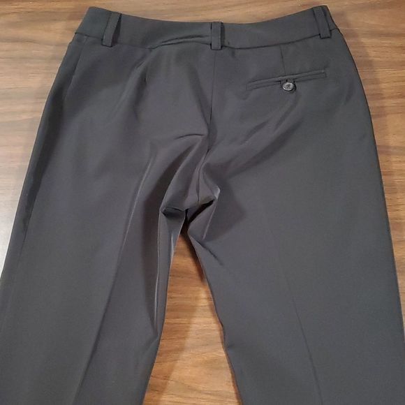 Philippe Adec Black Dress Pants Bottoms Slacks Size 4 - Picture 6 of 7